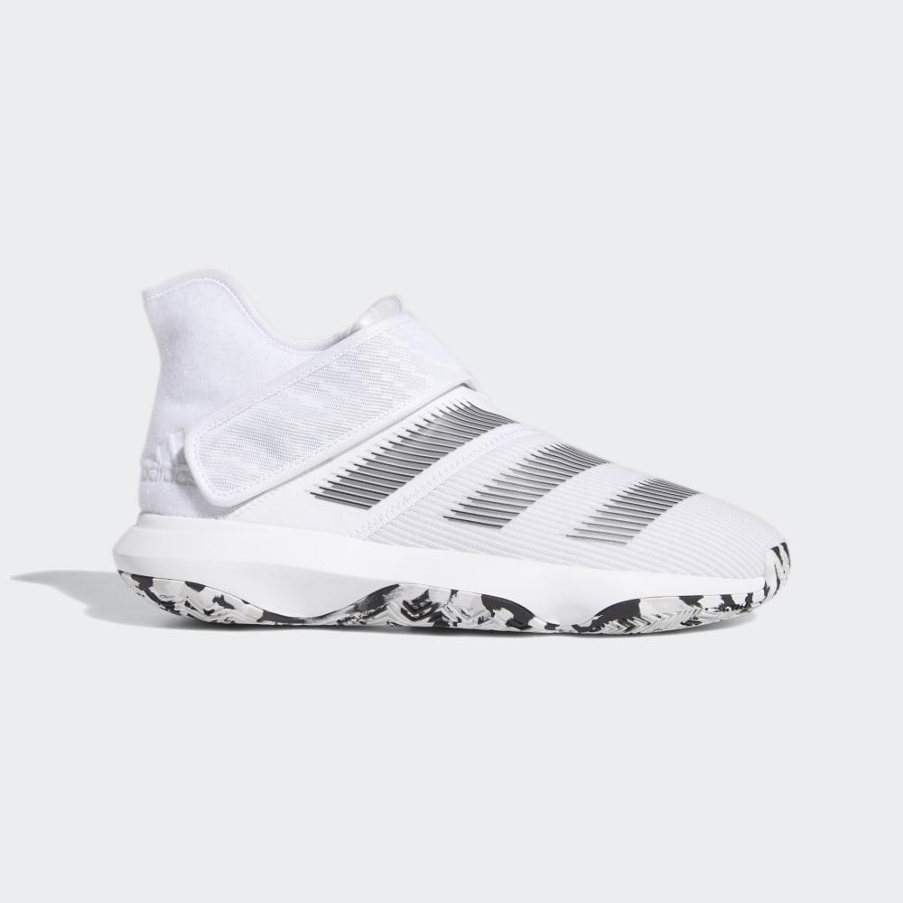 Adidasi Baschet Adidas Harden B/E 3 Barbati Romania - Albi/Negrii/Gri G26150